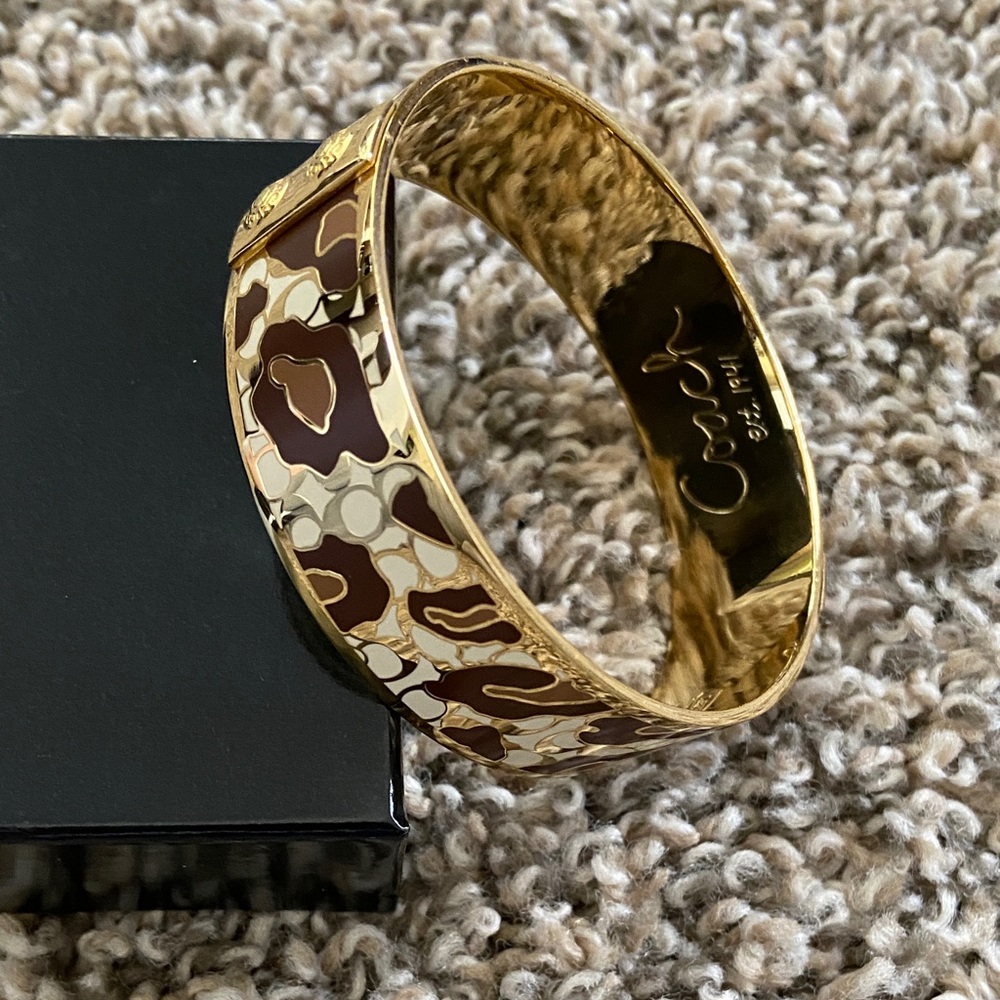 Coach bangle bracelet